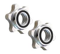 Morsetti per bilanciere - Set di collari, Fermagli, pinze per aste, Supporto Sicuro da 1 Pollice per Barre di Sollevamento e bilanciere, Accessorio Fitness per Allenamento, e casa