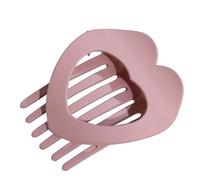 Morsetti per capelli a forma di cuore opaco non scivolano clip piatte per donne forcine sottili per uso quotidiano palestra ufficio scuola