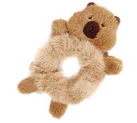 Morsetti per capelli in peluche - Animale peloso capibara, morbido accessorio per lo styling, elastici per capelli | Decorazione per ragazze, donne e adolescenti spesse e sottili, strumento