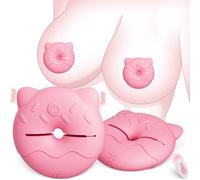 Morsetti per Capezzoli BDSM Sex Toys - Giocattoli per Capezzoli Vibratore Giocattoli per Adulti con 10 Modalità Vibranti per le Donne Coppie