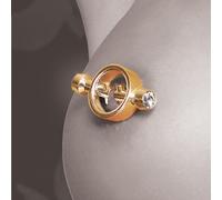 Morsetti per Capezzoli Magnetici Fetish Fantasy Gold - Metallo