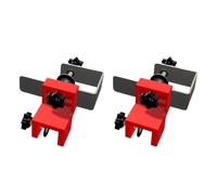 Morsetti per cassetti, set di 2 clip di fissaggio frontali per cassetti, accessori per attrezzi, stencil di guida, guida dei fori, attrezzi in legno per fai da te