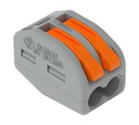 Wago Morsetti per connessione rapida S222 – 2 ingressi – 50 pezzi