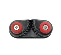 Morsetti per corda in lega di alluminio nero per navi e barche a vela con forte impugnatura antiscivolo per tenere saldamente le lenze da pesca e ormeggio