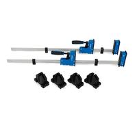 Morsetti per corpi mobili sauter 800 mm incl. presse a telaio - Set di edizione small blue