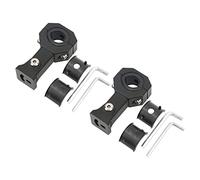 Morsetti per fari per moto, staffe per faretti per moto Morsetto per tubo per fendinebbia Kit di morsetti per barra faro per motociclette Camion Trattori SUV ATV