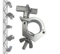 Morsetti per illuminazione da palcoscenico - Morsetti di montaggio resistenti per illuminazione da palcoscenico | Morsetto per capriata in alluminio girevole per illuminazione, presa sicura per
