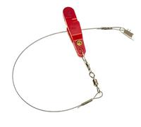 Morsetti per lenza da pesca Clip da pesca con cavo metallico Tensione regolabile Downrigger Outrigger Clip Accessori per attrezzatura da pesca Morsetti per lenza Accessori