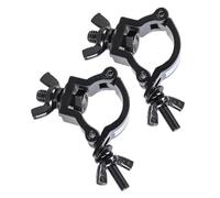 Morsetti per luci da palcoscenico in lega di Al-Mg resistenti Supporti per tubi a bloccaggio rapido da 32-35 mm per installazione sicura del dispositivo a rilascio rapido Staffe per luci da