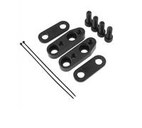 Morsetti Per Manubrio Per Motociclette, Adattatore Per Riser Per Manubrio, Montaggio Su Riser Per Manubrio Per Gold Wing GL1800 F6B 2001-2017(Nero)