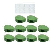 Morsetti per piante di supporto - Clip per addestramento piante autoadesive - Utensili e gadget regolabili riutilizzabili non nocivi per serra da giardino interni ed esterni