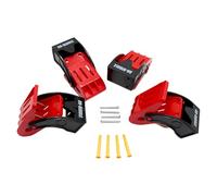 Morsetti per tappetini pesanti per auto - Clip per denti squalo senza riposo, supporto per risparmiare spazio | Forte di serraggio, supporti per tappetini in ABS per lavaggio auto - Dettagli del