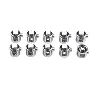 Morsetti Per Vetro 10 pezzi 6-8 mm morsetto in vetro staffa clip specchio bagno parte hardware stretto