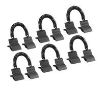 Morsetti Piscina 6 Pezzi,Clip di Fissaggio per Piscine sopra Terra | Attacco Solare Inverno Spa Giardino Tubo Bagno Patio | Clip Copri Piscina Kit Attacco 6 Pezzi Clamp Solare Patio Prato