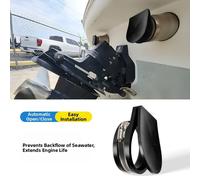 Morsetti prevenzione riflusso per installazione compatibili con porte motore