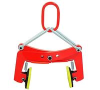 Morsetti regolabili per sollevamento pietre, 30,5 cm, morsetto verticale per sollevamento acciaio e marmo, strumento per la movimentazione della pietra resistente per costruzione e fabbricazione (30,5