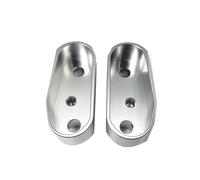 Morsetti rialzo manubrio Compatibile Con Per R1200RS 2015-2020 Per R1250RS 2019-2021 Attacchi Manubrio Moto Accessori Moto Clip Riser Manubrio(Silver)