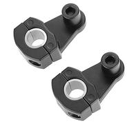 Morsetti riser manubrio moto, riser manubrio 12mm o 28mm riser per V-Strom (Nero) adatto per alza manillar moto