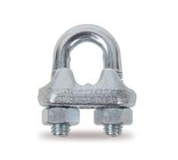 Morsetti Robur x fune acciaio n.16 - per cavi 6mm - 2pz