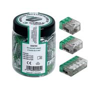 Morsetti volanti a levetta Cabur da 4mmq UCKIT01