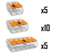 Morsetti WAGO 221 SET morsetto a leva 221-412 | Italiano: 221-415 Terminale...