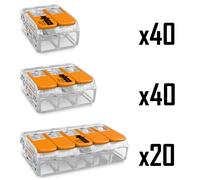 Morsetti WAGO 221 SET morsetto a leva 221-412 | Italiano: 221-415 Terminale...