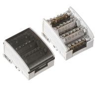 Blocco distribuzione 100A 500V 4P 7 morsetti E.4076
