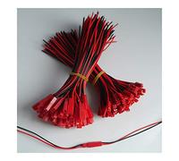 Morsettiera, 50/100 Coppie 2 Pin JST elicottero cavo maschio/femmina del connettore for RC BEC batteria fai da te FPV Drone quadcopter,Resistente alle alte temperature(50 Pairs)