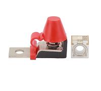 Morsettiera 60-300a 58V DC Kit fusibile terminale batteria con perno singolo M8, Fusibile per Batteria Marine Rated per Barca Camion RV Veicoli da Costruzione(100A)