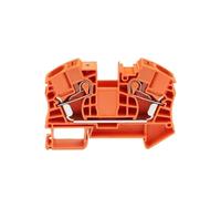 Morsettiera a innesto for guida DIN PT16, connettore for cavo passante elettrico da 16 mm², morsettiera senza viti(PT16 ORANGE,1 Pc)