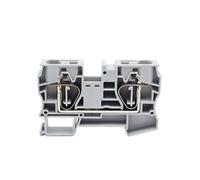 Morsettiera a molla ST16 per montaggio su guida DIN, 16 mm², 24-5 AWG, connessione a gabbia a molla, 5 pezzi (ST16-Gray,5 pezzi)