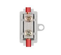 Morsettiera ad alta potenza in rame-alluminio con giunto passante uno in entrata e uno in uscita, connettore rapido piatto 1-50(NS-6plating)