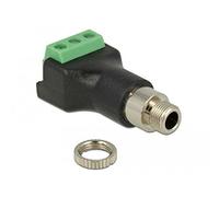 Morsettiera adattatore Delock installazione con presa jack da 35 mm a 3 pin NEW