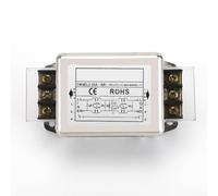 Morsettiera bipolare da 220 V, filtro di alimentazione monofase, per purificazione EMI Filtro di alimentazione CW4L2-sopprime efficacemente le interferenze di impulsi continue e intermittenti (30A no)