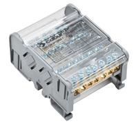Morsettiera di distribuzione Cabur QBLOK4P100A7 100A 4 Poli QBLOK4100