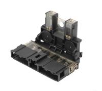 Morsettiera di sicurezza della batteria in plastica nera compatibile con | Per Nissan G35 FX35 Per Fx45 NV200 Sostituisce 24380BB50A 2438079913 50A 32V Portafusibili Connettore Per Elettrico Veicolo