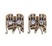 Morsettiera for cavi conduttore SAK-4EN, 100 pezzi, morsetti for guida DIN, collegamento a vite, SAK4EN