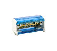 Morsettiera for guida DIN da 1 pezzo WDH207/211/215 Scatola di distribuzione 'alimentazione Scatola di giunzione universale for cavi elettrici con vite modulare(211)