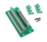 Morsettiera industriale IDC40P B con staffa per cablaggio di ingresso e uscita PLC e integrazione del circuito di controllo motore DIN Rail Fit