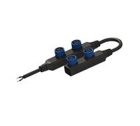 Morsettiera M15 CSA connettore impermeabile a quattro uscite con una uscita Connettore impermeabile 1-4 for illuminazione stradale a LED maschio e femmina(DH-2SZ+DH-2SW)