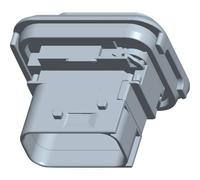 Morsettiera per CS TE Connectivity HDSCS, MCP Totale poli 12 1-1564520-1 1 pz.