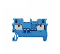 Morsettiera per guida DIN plug-in PT1.5, connettore elettrico per filo da 1,5 mm², confezione da 10(PT1.5-blue)