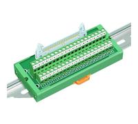 Morsettiera PLC IDC34 Cavo dati IDC40 della scheda breakout della morsettiera girevole IDC Calbe(Without Bracket)