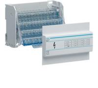 Morsettiera Ripartitore Modulare A Barrette Hager 4P 125A 7,5 Moduli KJ01CN
