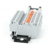 Morsettiera ST4-MT, 10 pezzi, cavo da 4 mm², terminale di prova 20 A, connettore per guida DIN
