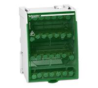 Morsettiera tetrapolare 100A 28 fori - Schneider