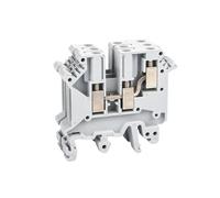 Morsettiere for guida DIN 10 pezzi UK-5-TWIN Un ingresso Due uscite Multi conduttore UK5 3 conduttori Collegamento a vite Filo conduttore