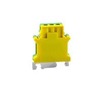 Morsettiere for guida DIN da 10 pezzi USLKG-16N Connettore di classe universale con messa a terra Morsettiera a vite PE