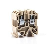 Morsettiere for guida DIN SAK-4EN da 10 pezzi, 0,5-10 mm², connettore a vite, conduttore in rame for interruttori automatici industriali