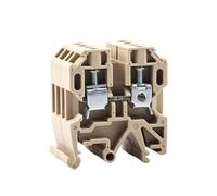 Morsettiere for guida DIN SAK-4EN da 10 pezzi, 0,5-10 mm², connettore a vite, conduttore in rame for interruttori automatici industriali